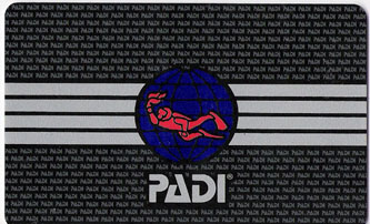 PADI Divemaster scan back
